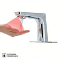 Touchless Sensor Faucet for Bathroom Sink, Infrared Automatic Water Dispenser, Hot & Cold Mixer, NSF Certified