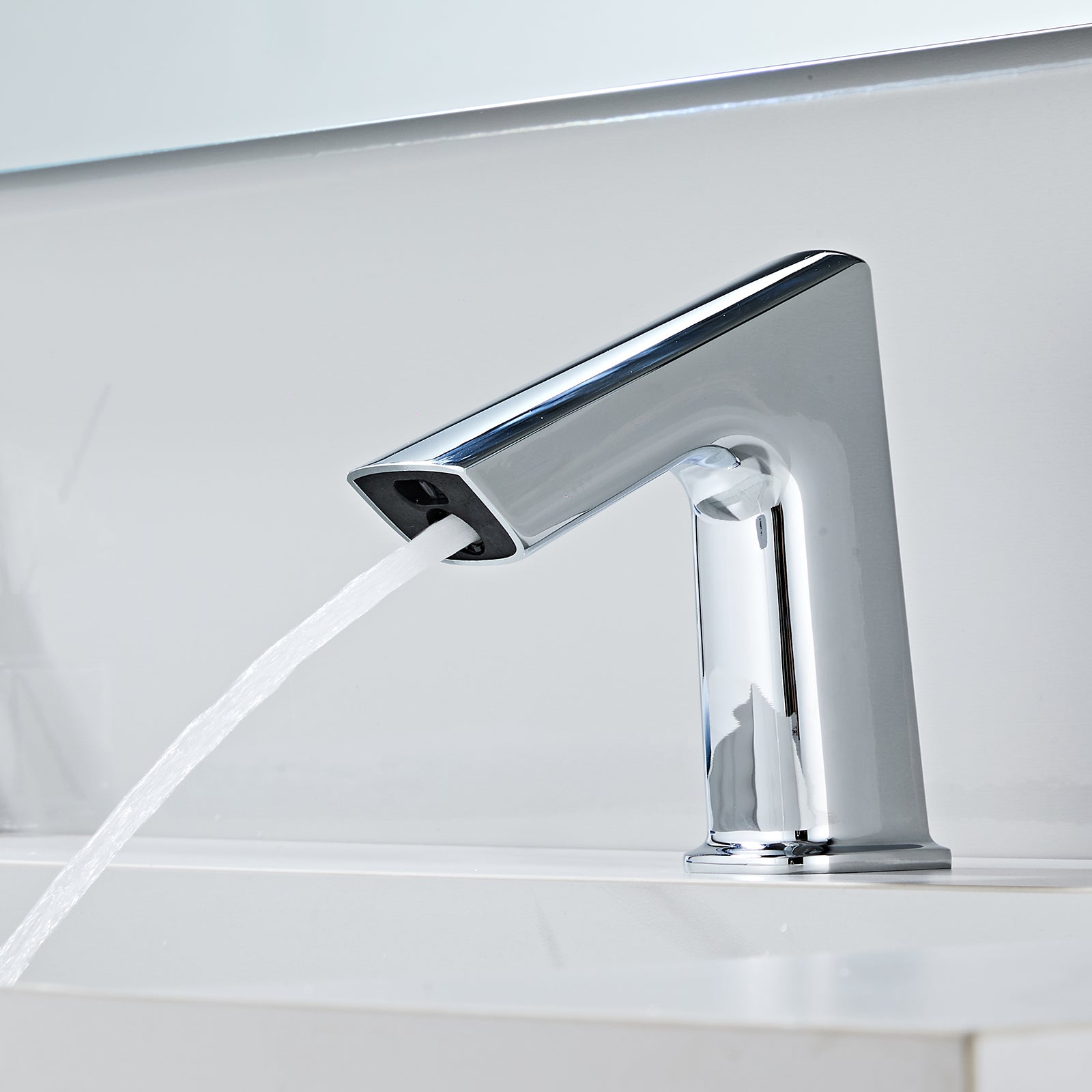 Touchless Sensor Faucet for Bathroom Sink, Infrared Automatic Water Dispenser, Hot & Cold Mixer, NSF Certified